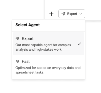 Decide web agent selector
